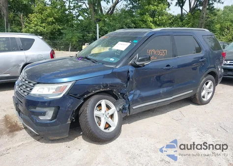 2017 Ford Explorer Xlt из США, поврежденный, VIN 1FM5K8DH5HGA75662